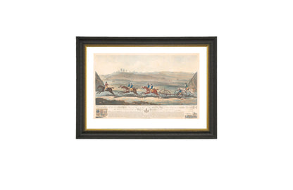 Historic Horse Racing Engraving