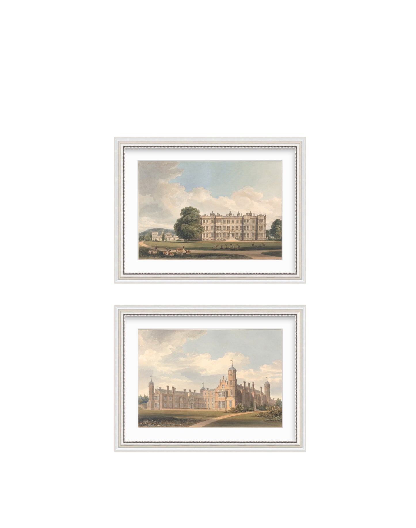 The English Manor Prints - Set of two