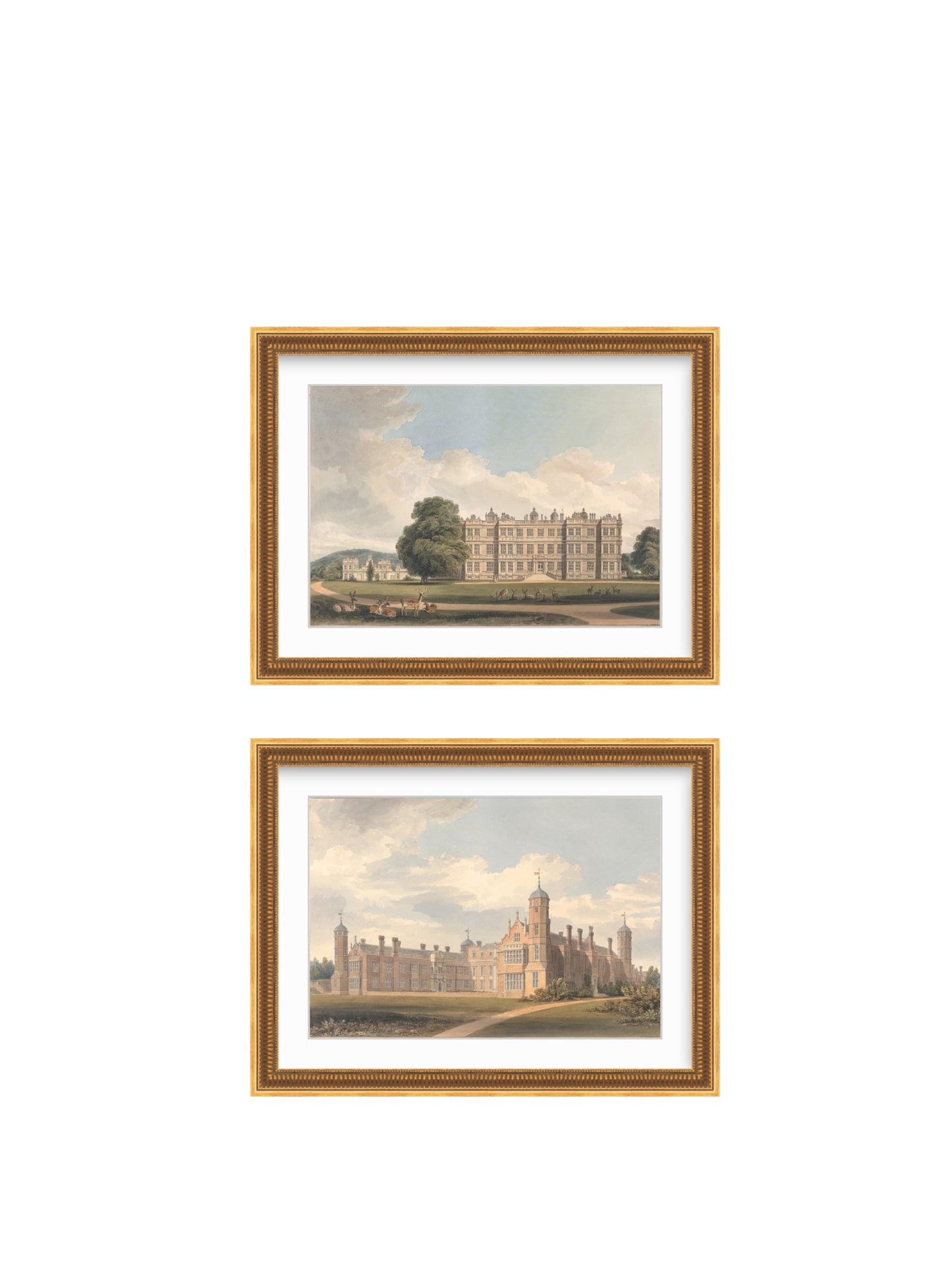 The English Manor Prints - Set of two
