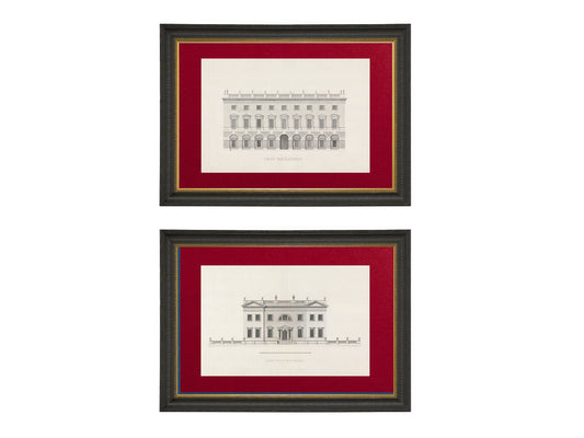 Classical Facade Engravings Set