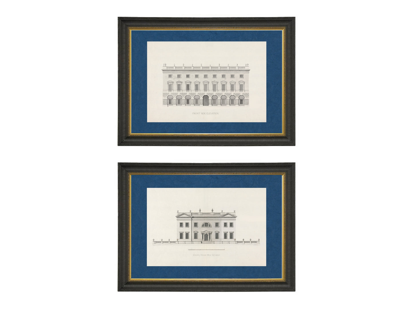 Classical Facade Engravings Set