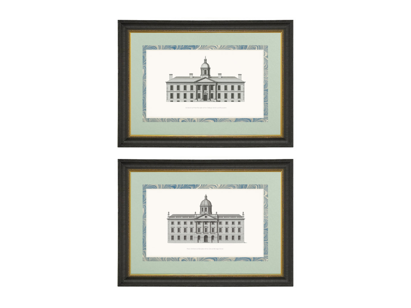 Classical Architectural Engravings Set