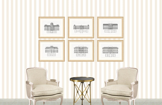 The Classical Facades Prints Collection