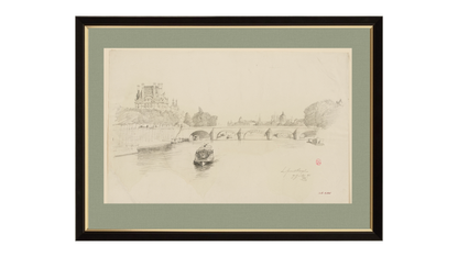 SKETCH OF PARISIAN VIEW