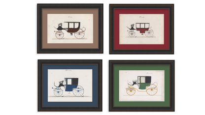 Antique Coach Illustrations